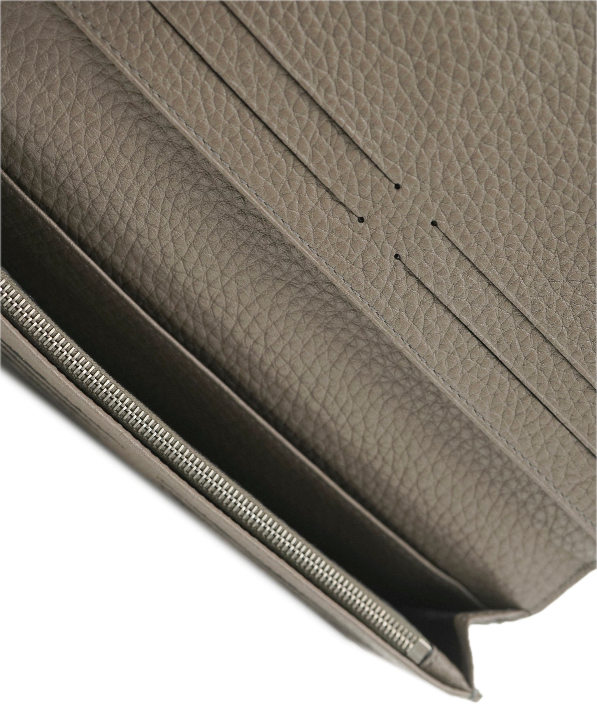 Mulberry Mulberry Long Wallet Cardholder Grey Leather with Grain - APC0022