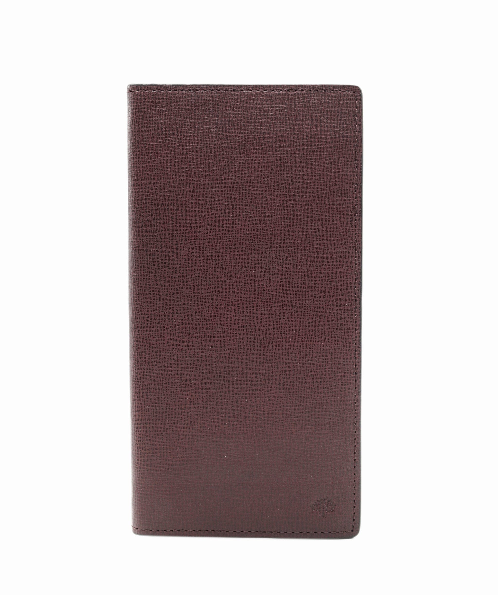 Mulberry Mulberry Long Wallet Cardholder Oxblood Leather with Grain - APC0021