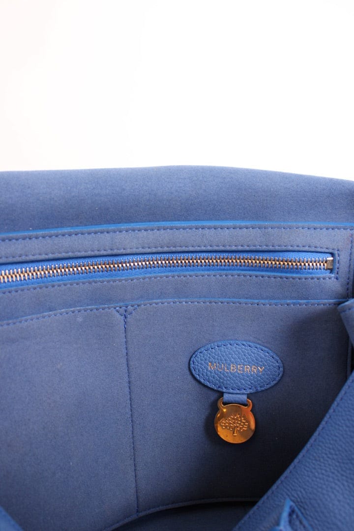 Mulberry Mulberry Bayswater Handbag Cornflower Blue