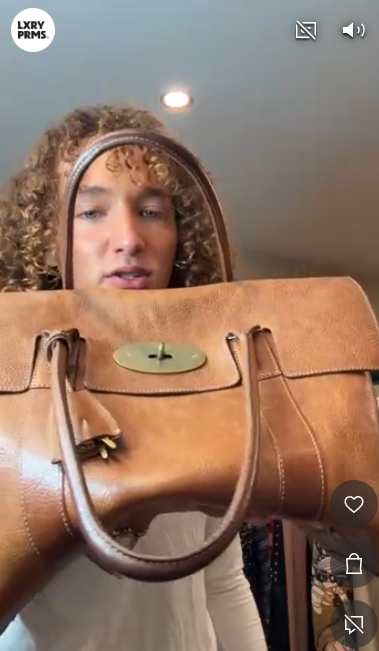 Mulberry Mulberry Bayswater Handbag Tan