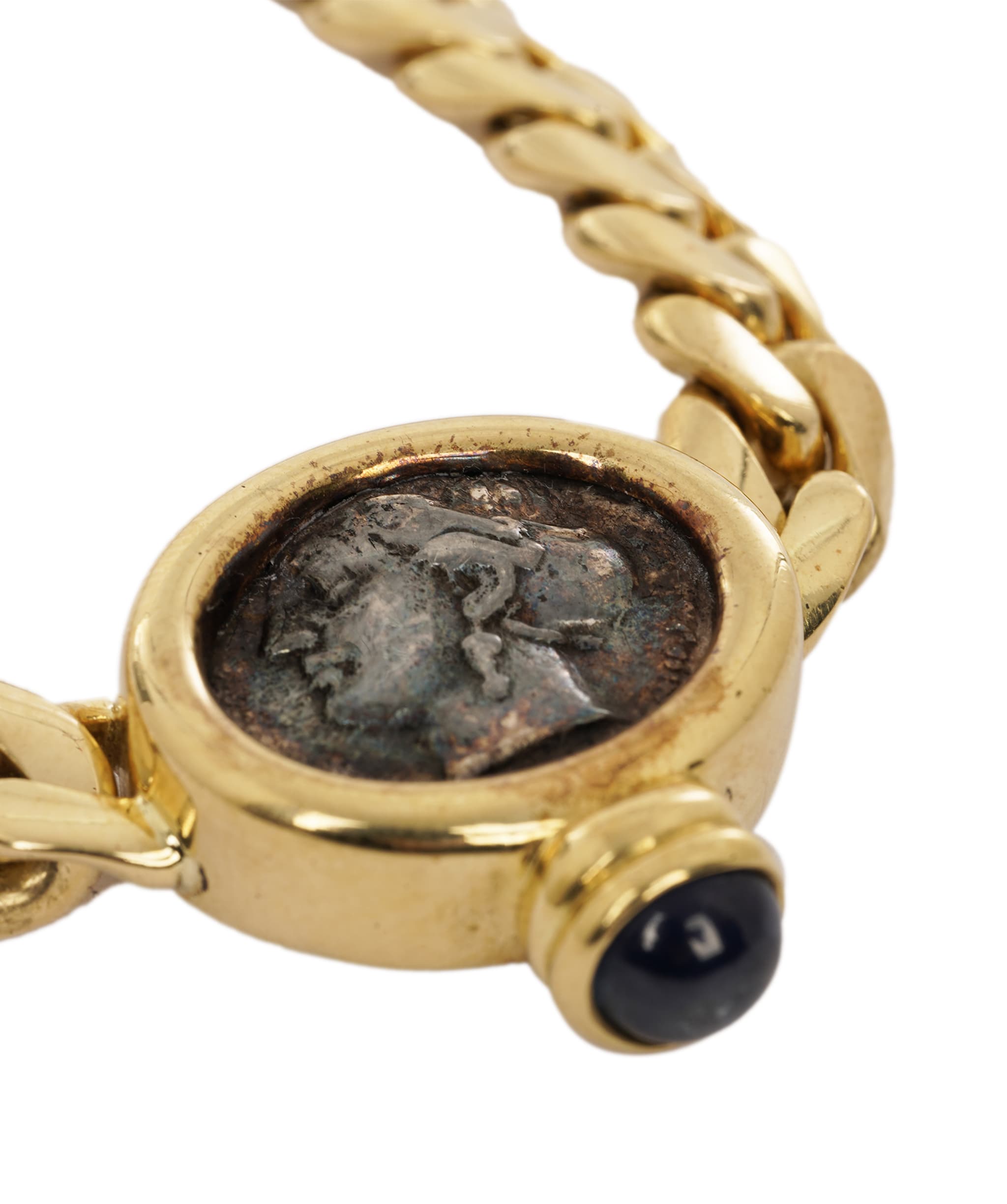 NARDI NARDI Coin & Sapphire Necklace WA21045