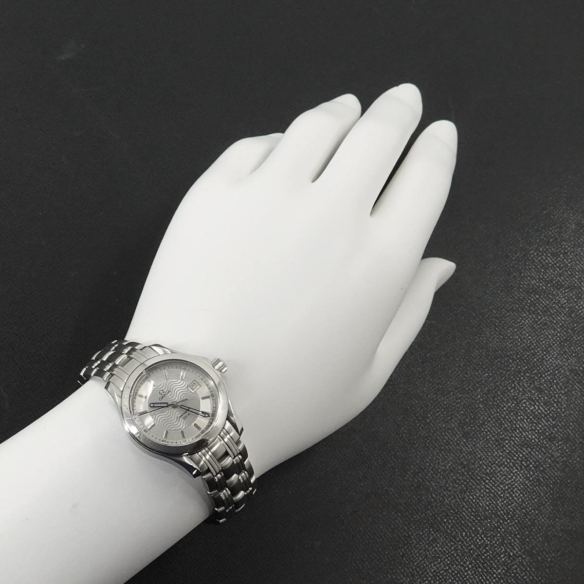 OMEGA OMEGA Seamaster 120 Date 2571 31 Quartz Silver Dial Ladies Watch 90302294