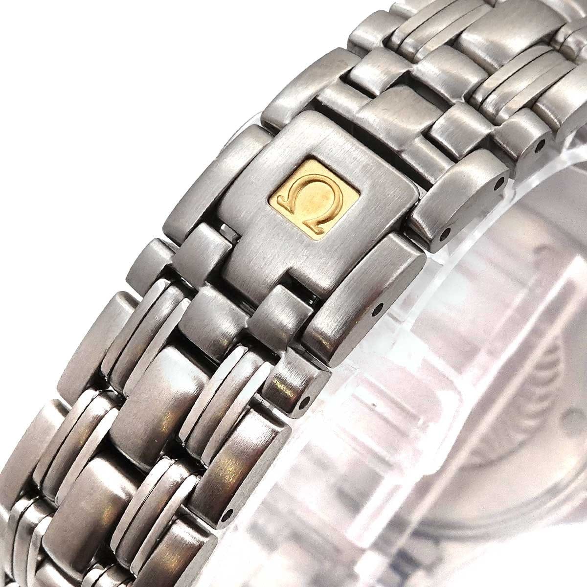 OMEGA OMEGA Seamaster 120 Date 2571 31 Quartz Silver Dial Ladies Watch 90302294