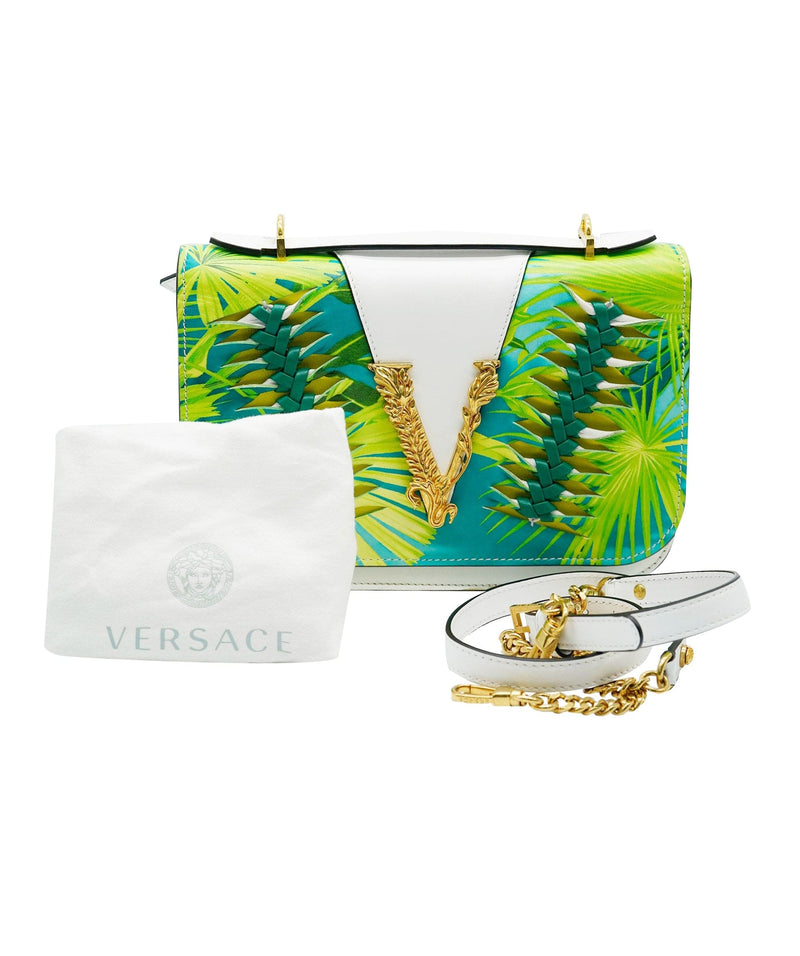 Versace jungle 2025 print bag