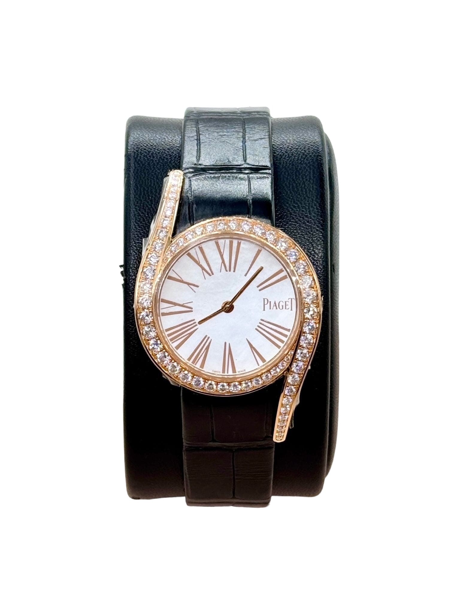 Paiget Paiget Limelight Gala Auto Watch 18K RG with Diamonds