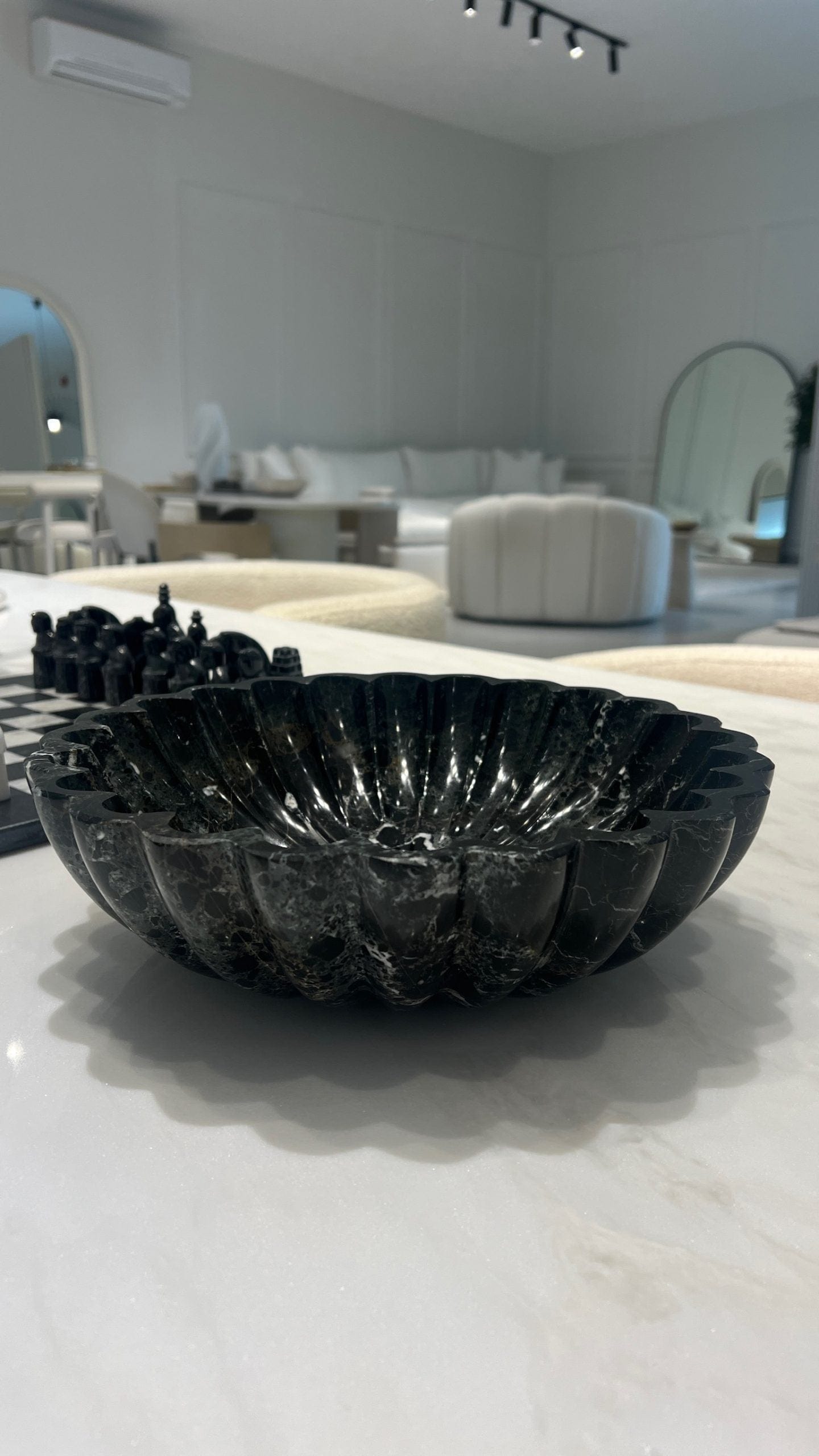 Palm Living Fruit Bowl Black Fancy ASC5408