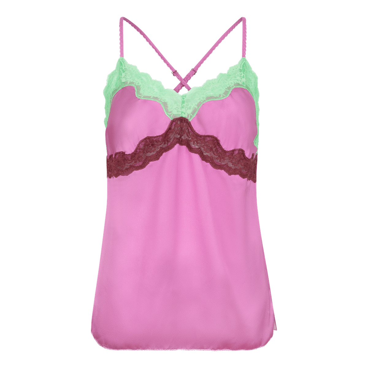 Pandora Purple Camisole Top | توب ملابس داخلية - Maison Clad