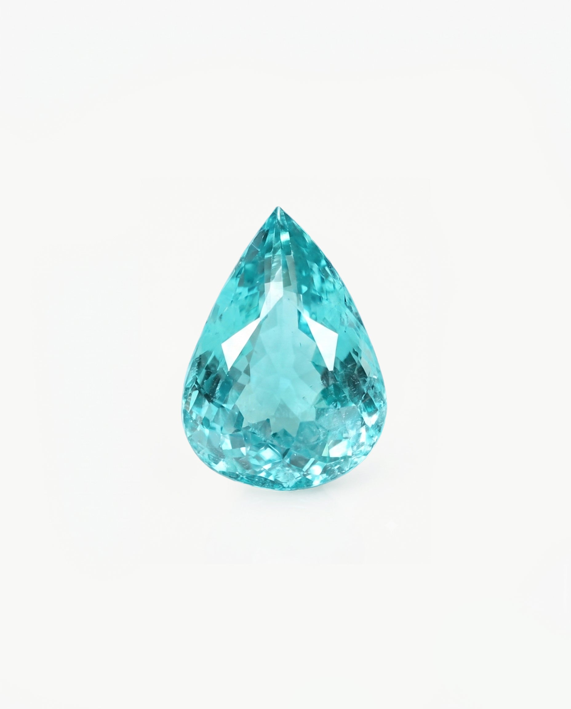 3.11ct Paraiba Tourmaline Pear Gemstone