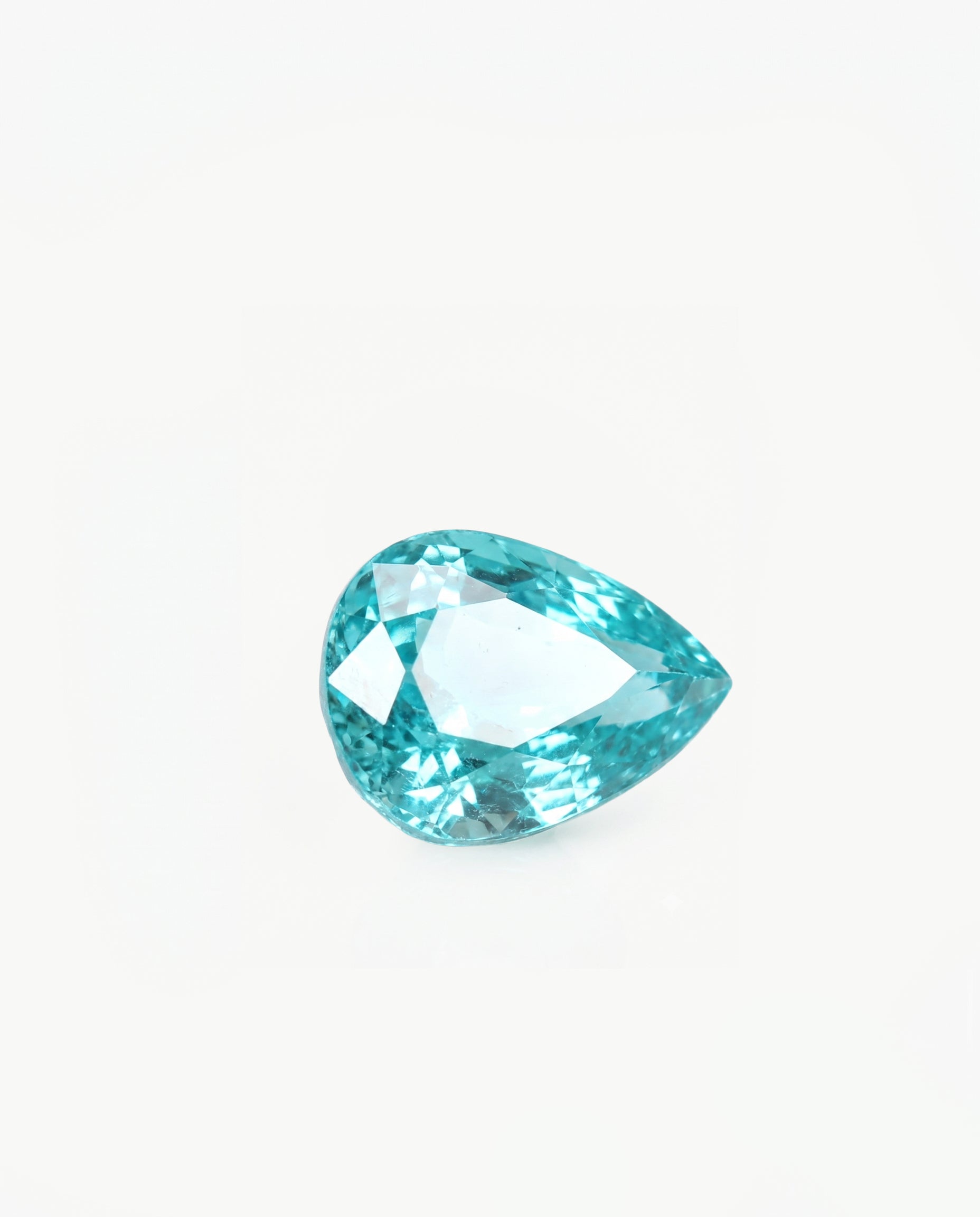 3.11ct Paraiba Tourmaline Pear Gemstone