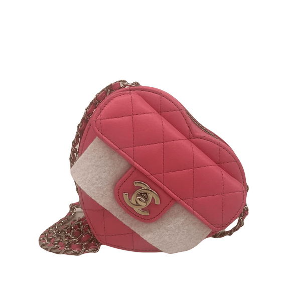 ph luxury consignment handbag chanel heart bag pink small
