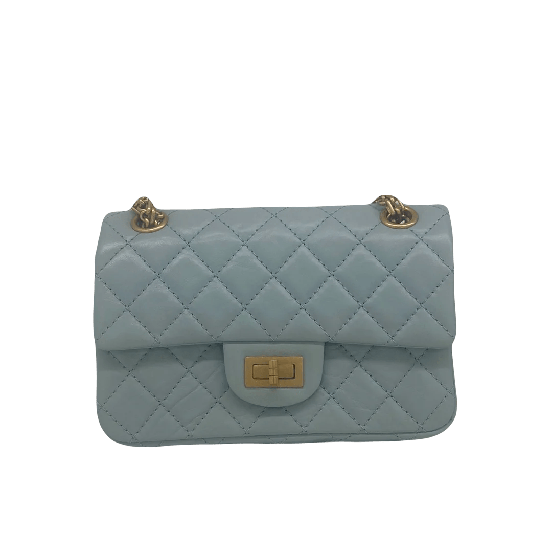 PH Luxury Consignment Chanel Reissue Bag Light Blue