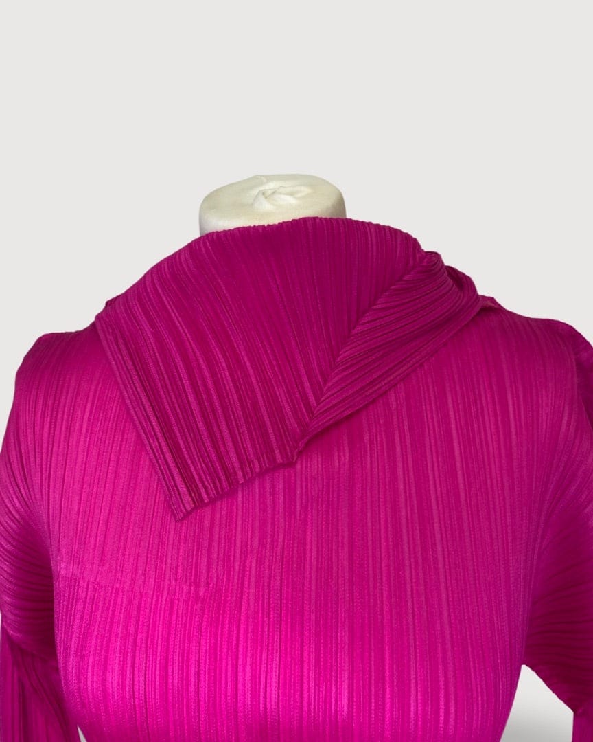 Pleats Please Pink Pleats Please Mini Dress, S