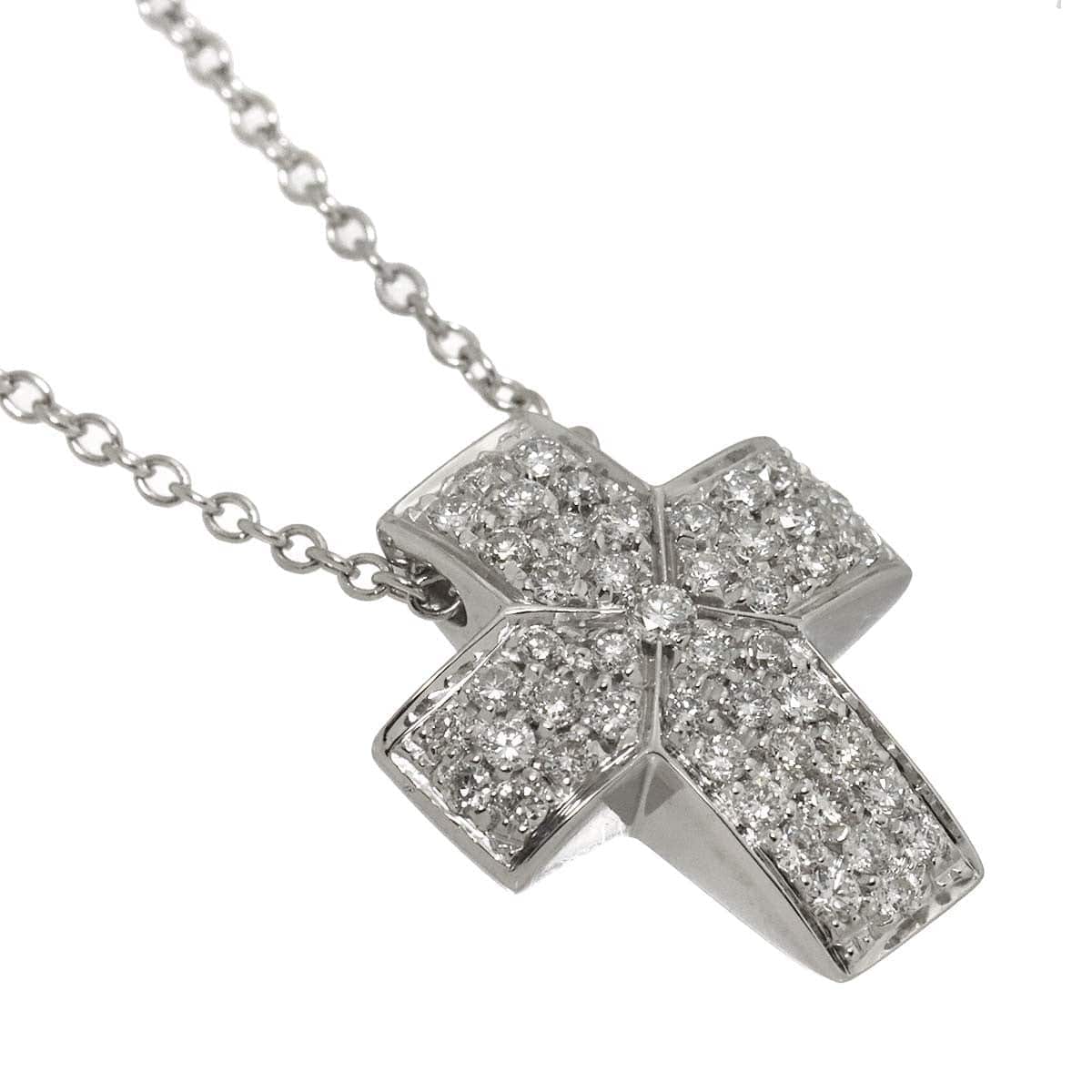 Ponte Vecchio Ponte Vecchio Cross motif Diamond 0.40ct Necklace 18K White Gold 750 90301332