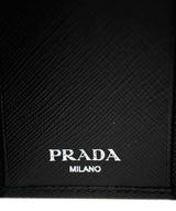 Prada Prada Black Key Holder Pouch  AJL0166