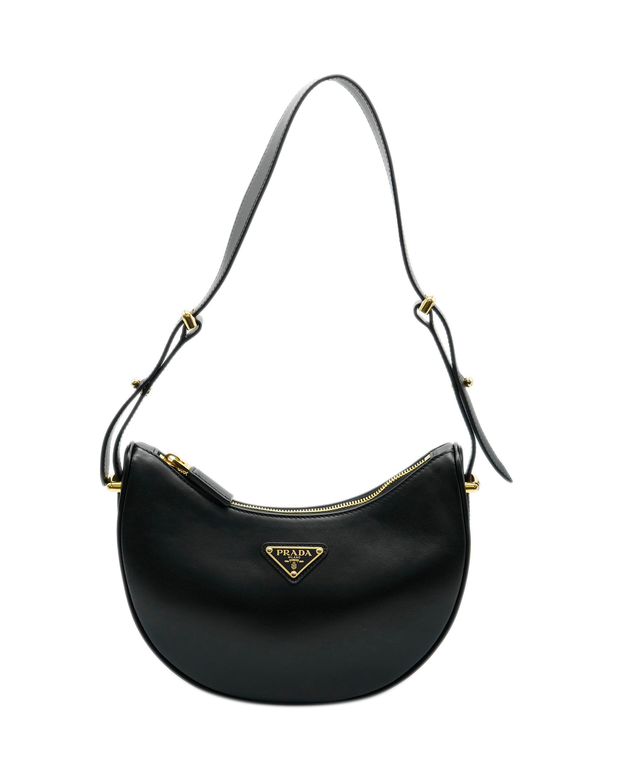 Prada Prada Arque Leather Shoulder Bag ASC4195