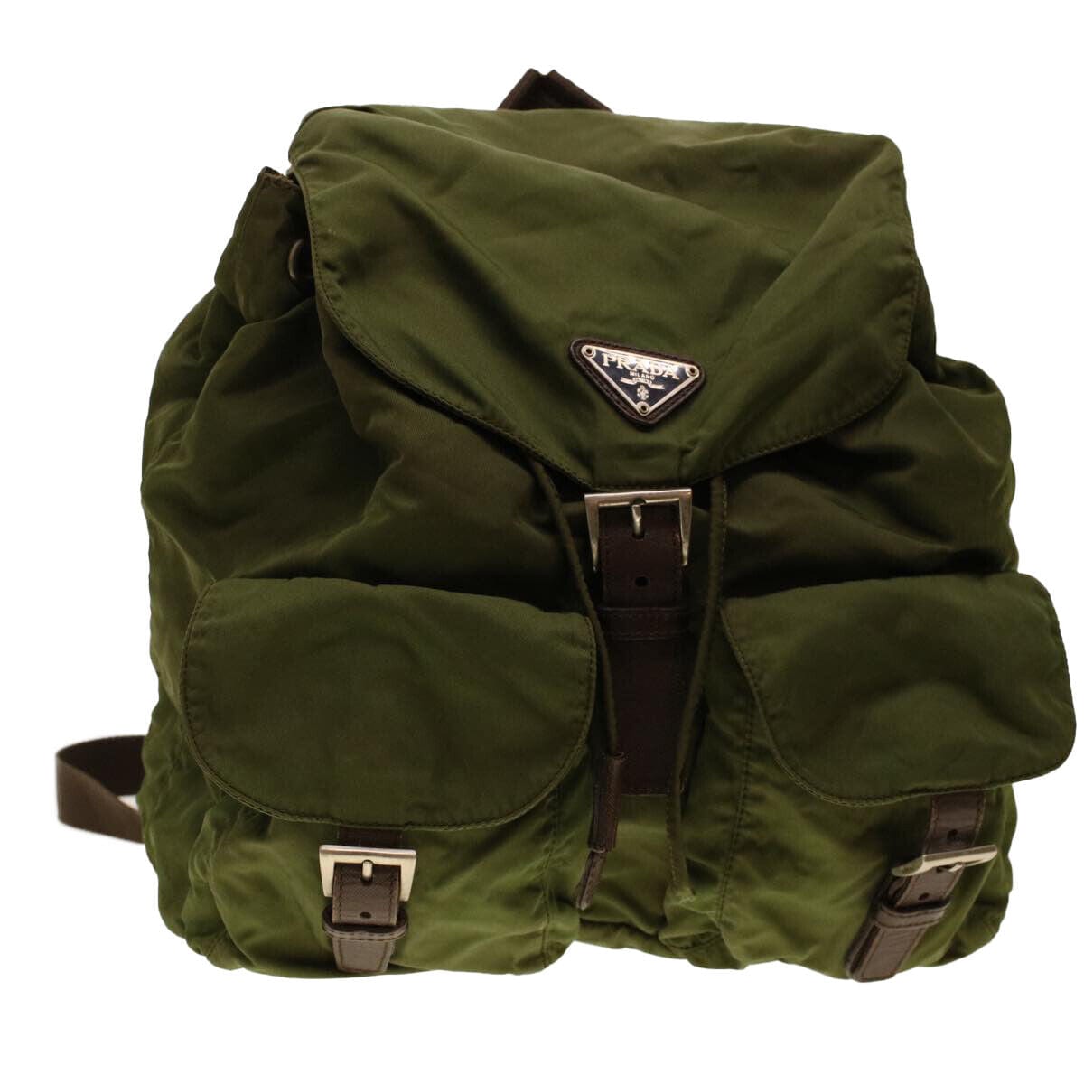 Prada Prada Backpack Green ASC2545