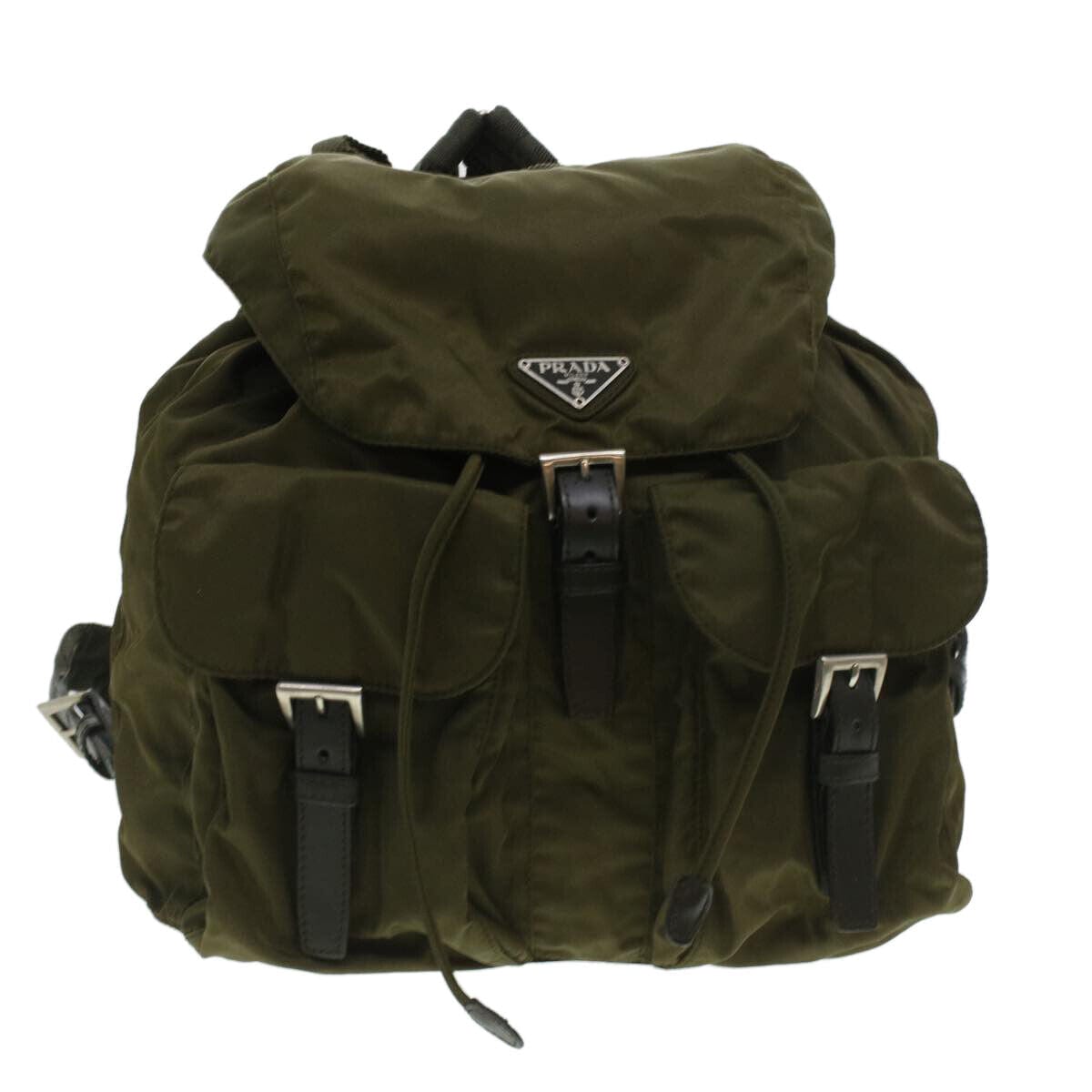 Prada Prada Backpack Khaki Large ASC2548