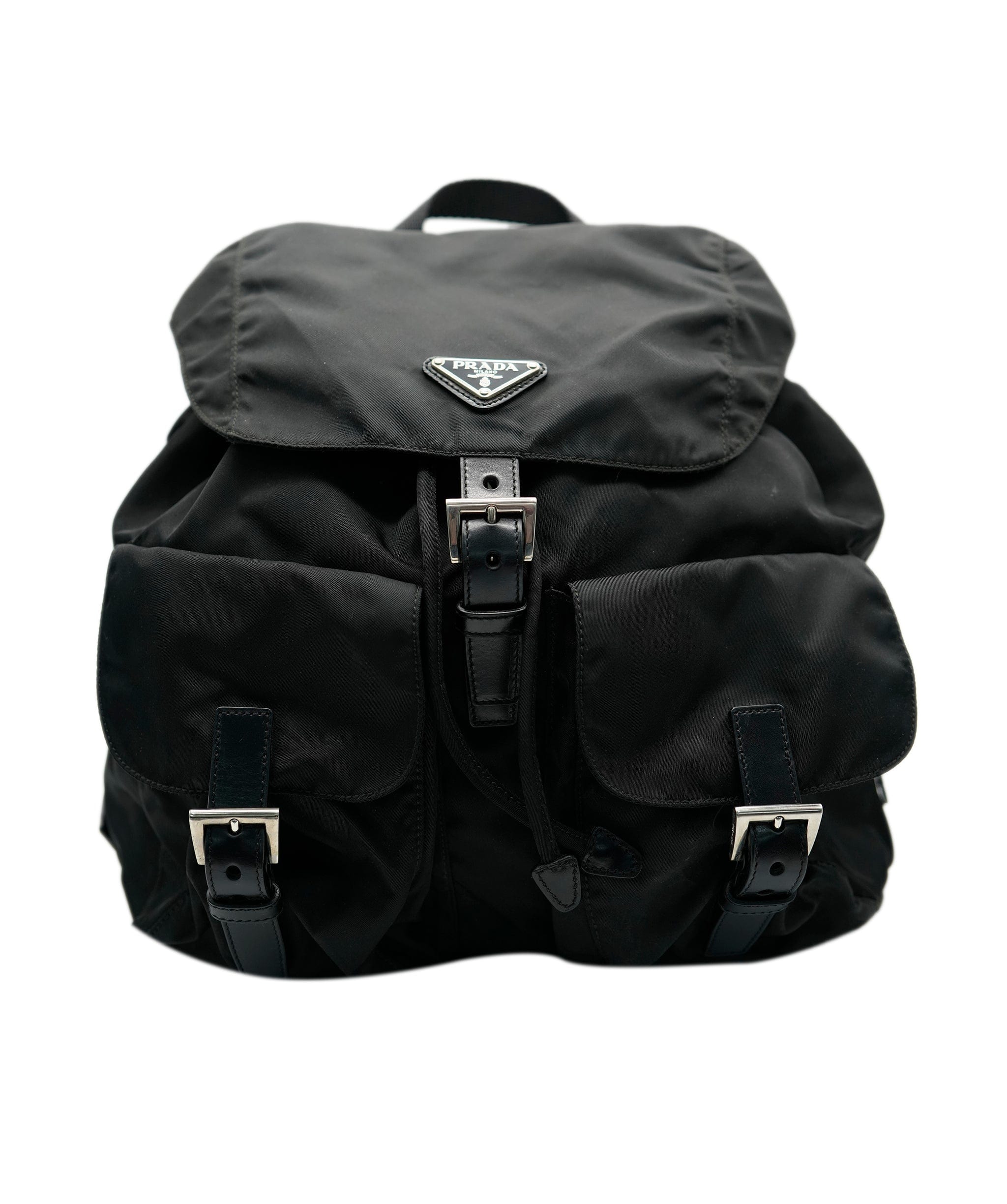 Prada PRADA  Backpack  Nylon  Black  Auth  ar9195 ASL8021