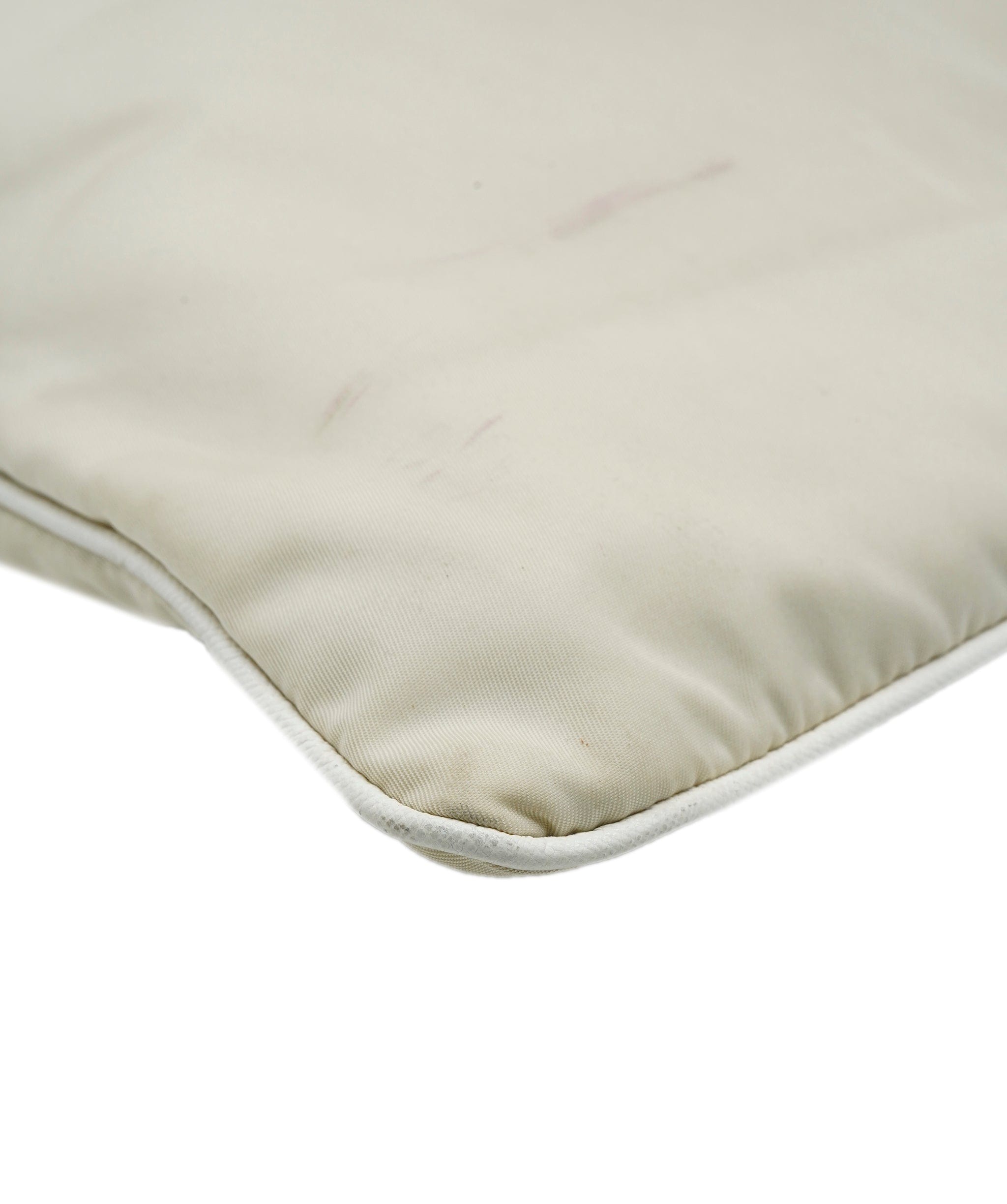 Prada Prada Beige Nylon Crossbody Bag with GHW - AJC0077