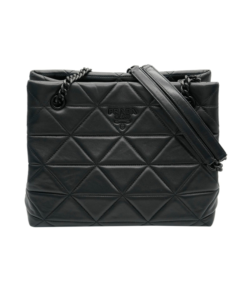 Prada Black Nappa Spectrum Tote ASC2318 LuxuryPromise