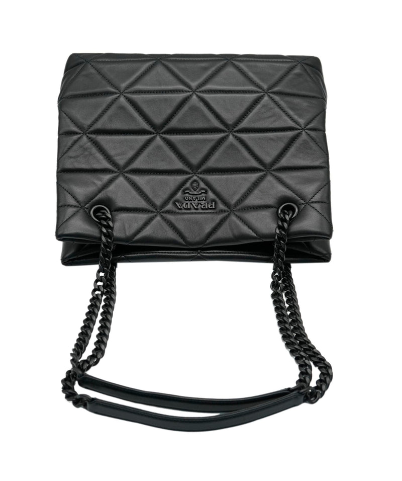 Prada Black Nappa Spectrum Tote ASC2318 LuxuryPromise