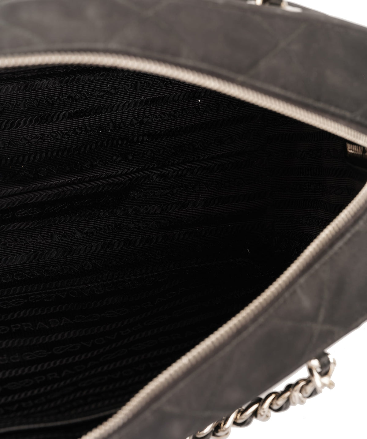 Prada Prada Quilted Nylon Chain Bag AKC1558