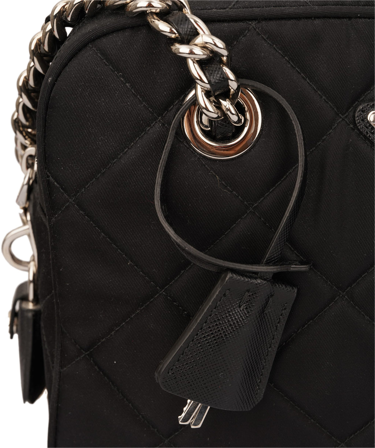 Prada Prada Quilted Nylon Chain Bag AKC1558