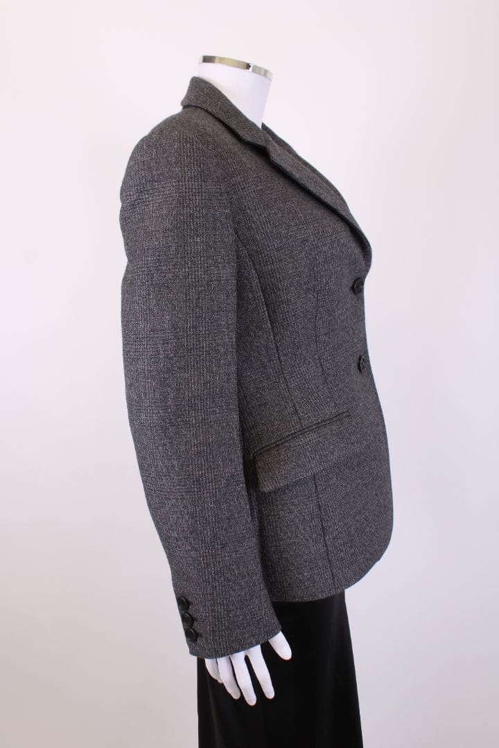 Prada Prada Check Blazer Grey 42