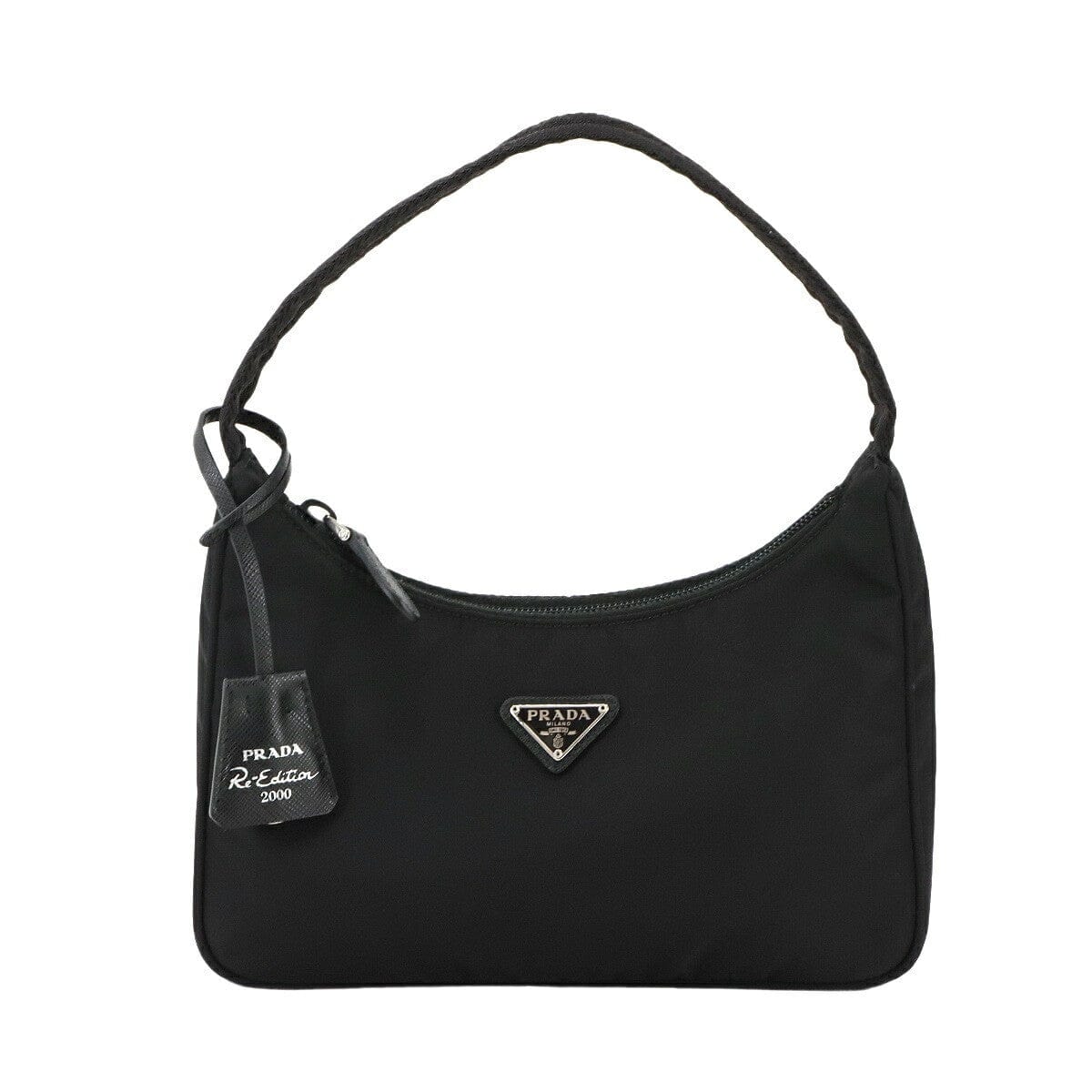 PRADA PRADA Re-Edition 2000 Mini Hand Bag Nylon Nero Black 1NE515 Purse 90298132