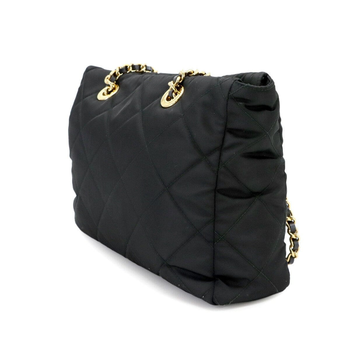 PRADA PRADA Re-Edition 1995 Shoulder Bag Nylon Leather Black 1BG529 90296675