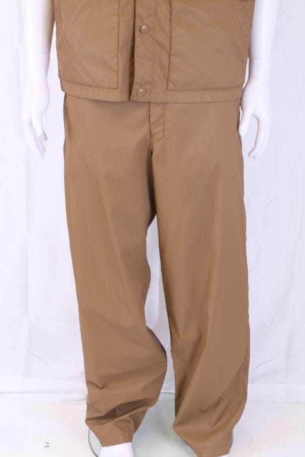 Prada Prada Nylon Waistcoat/ Trouser Co-Ord Tan XL