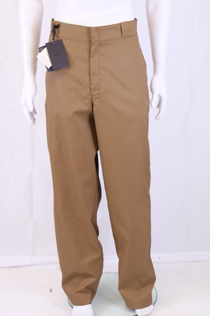 Prada Prada Nylon Waistcoat/ Trouser Co-Ord Tan XL