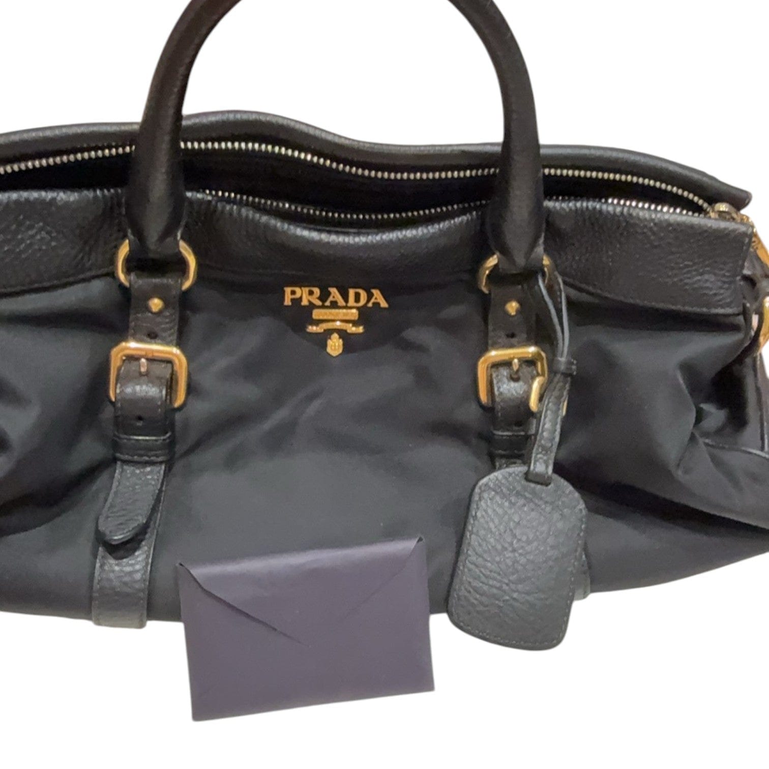 Prada Prada Black Nylon Tote Bag