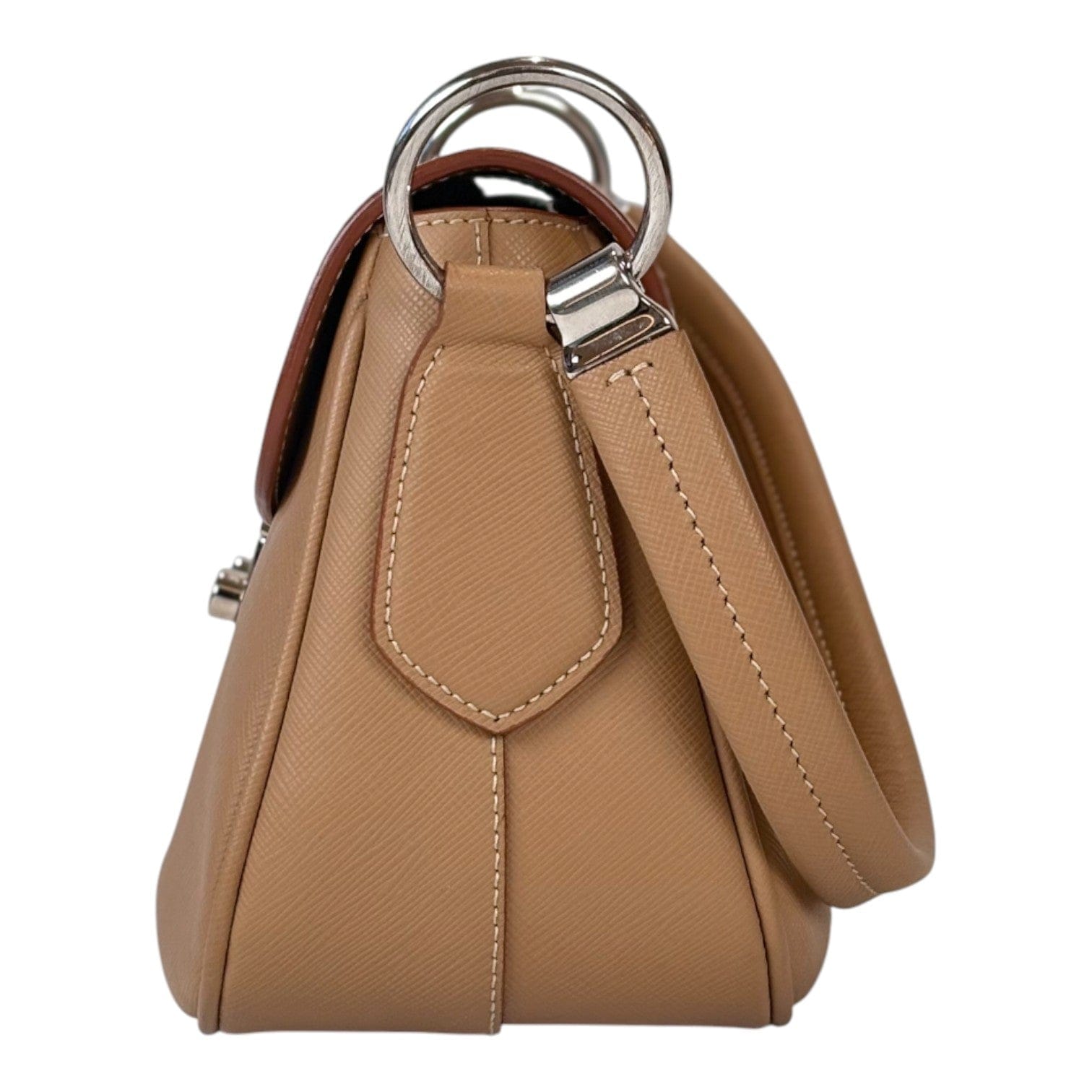 Prada Prada Brown Leather Hand Bag