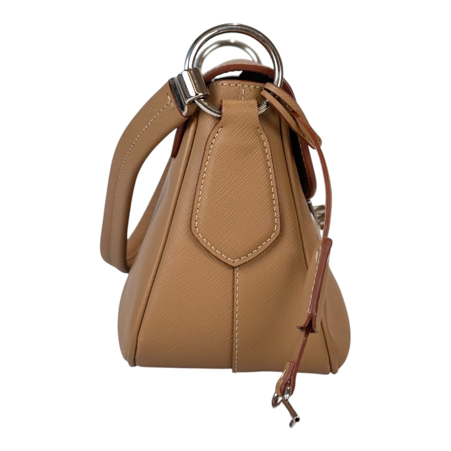 Prada Prada Brown Leather Hand Bag