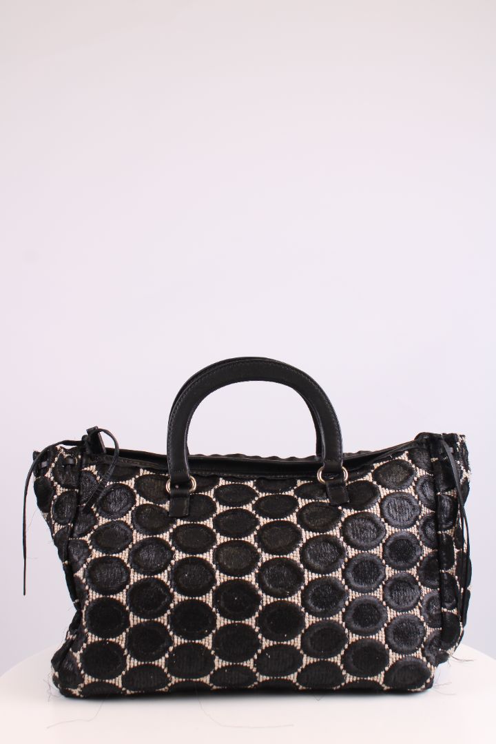 Prada Prada Handbag Black/ Cream