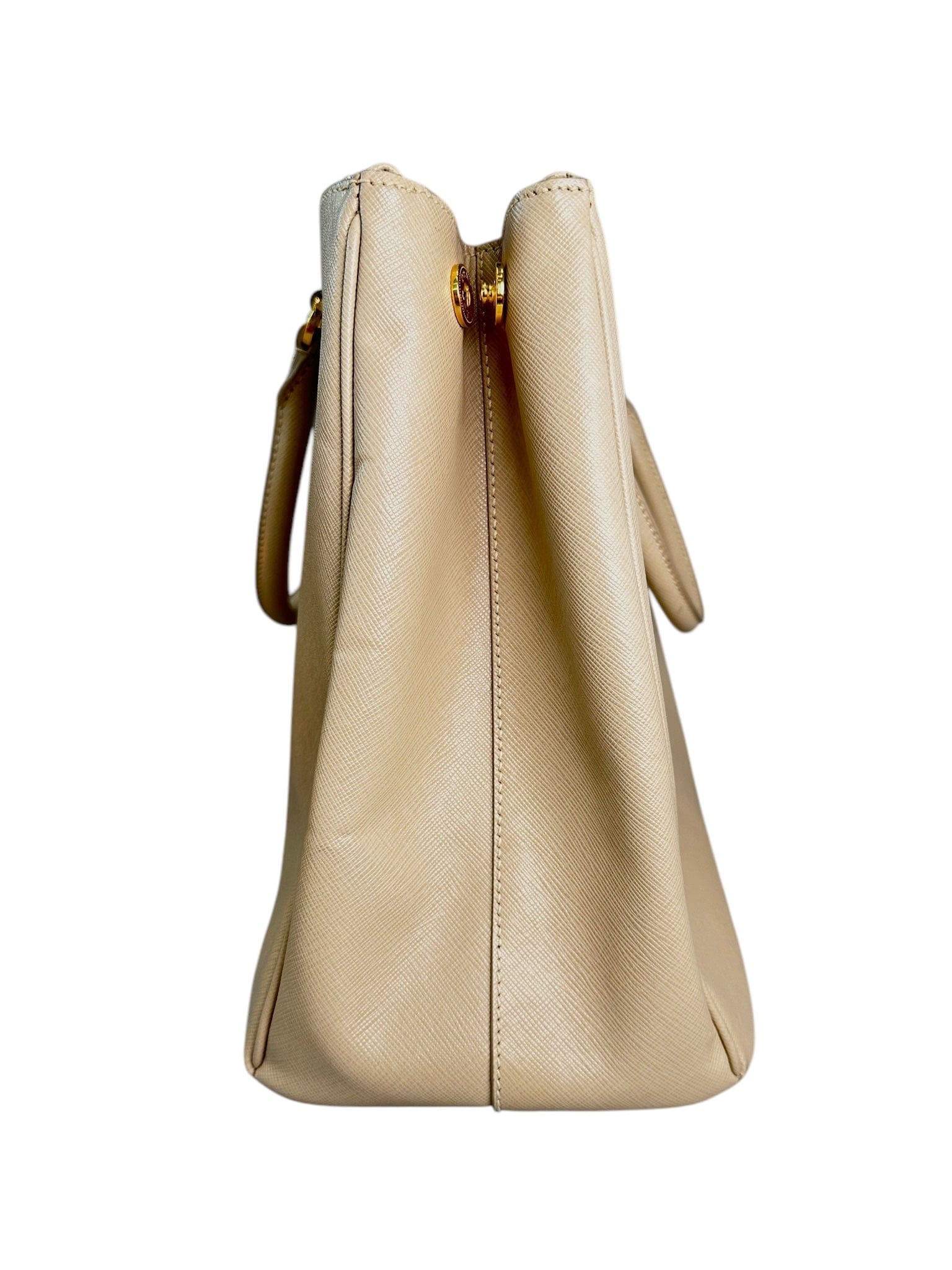 Prada Prada Large Nude Saffiano Bag