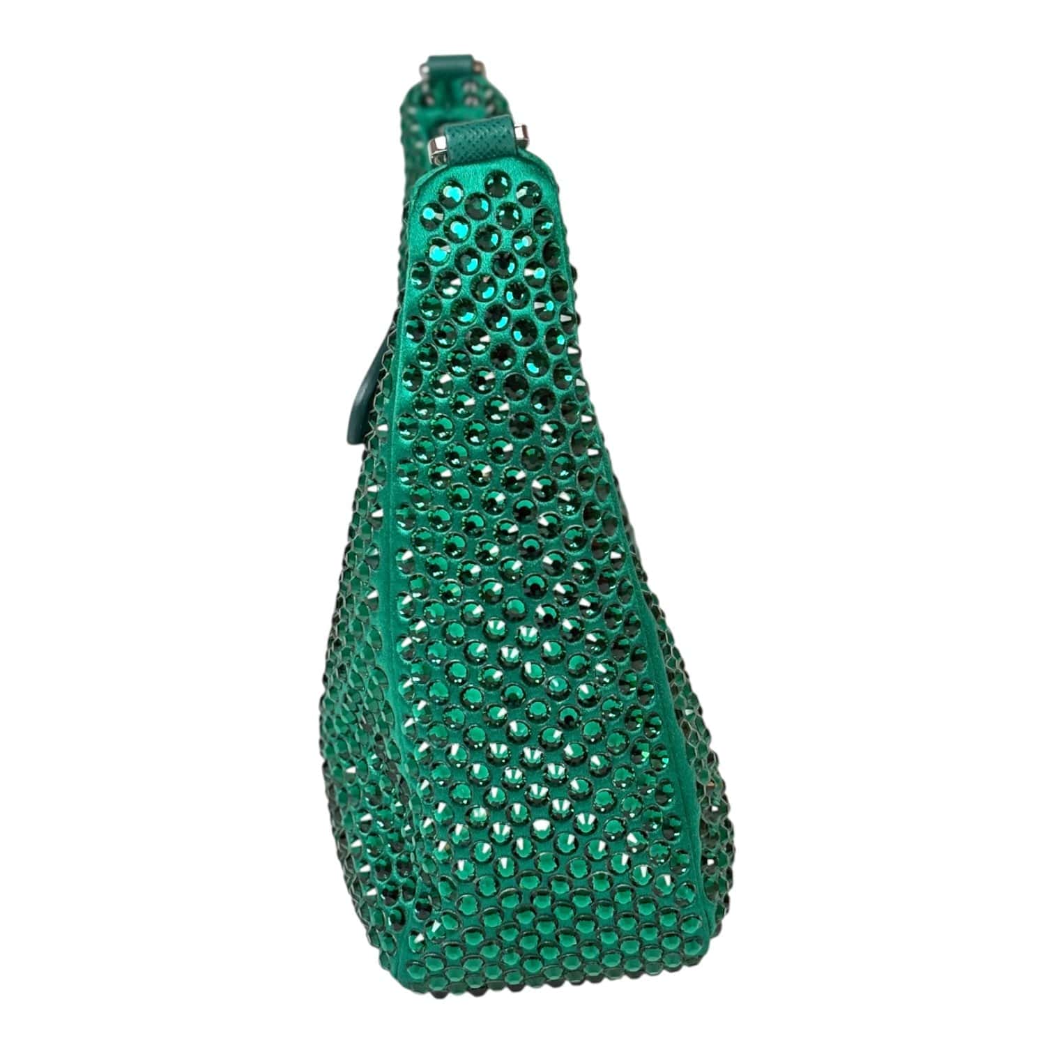 Prada Prada Re-edition Crystal Bag Green