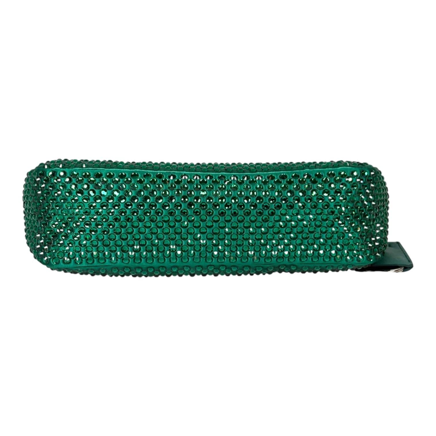 Prada Prada Re-edition Crystal Bag Green