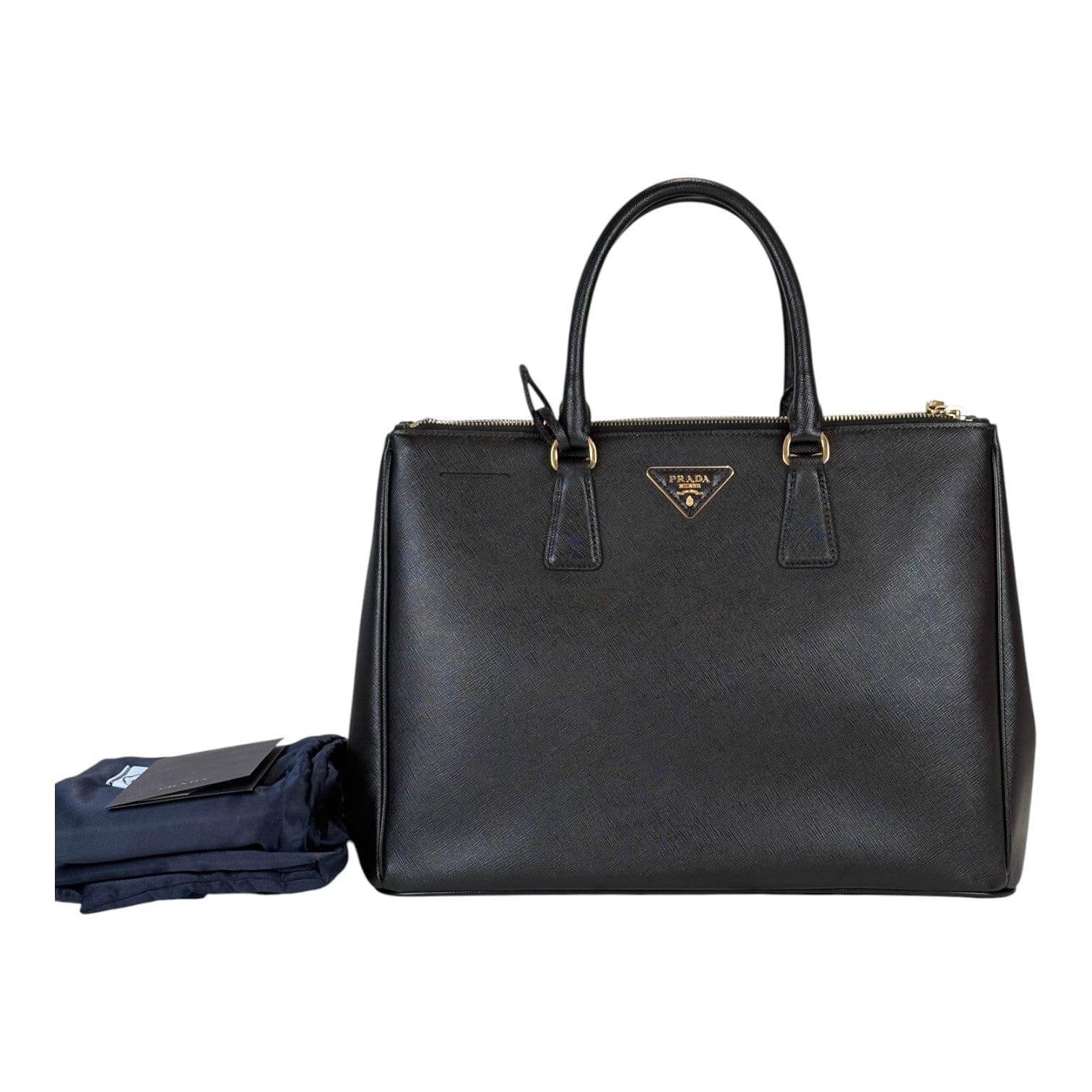 Prada Prada Saffiano Tote Bag Large Black
