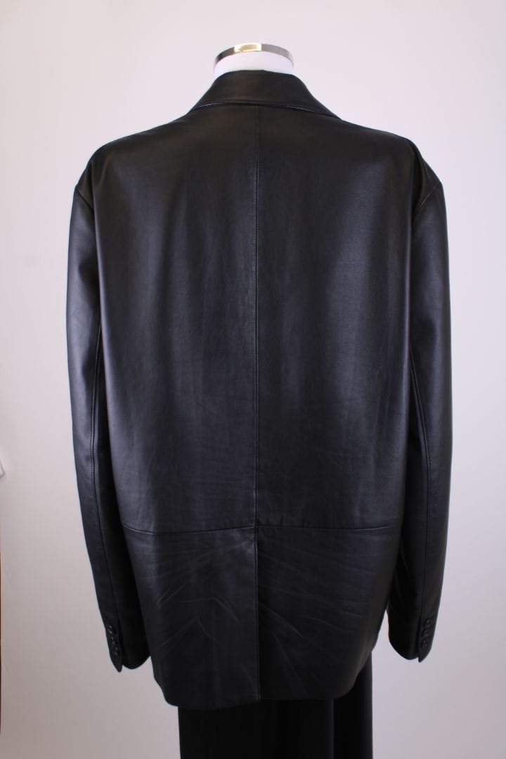 Prada Prada Leather Jacket Black M
