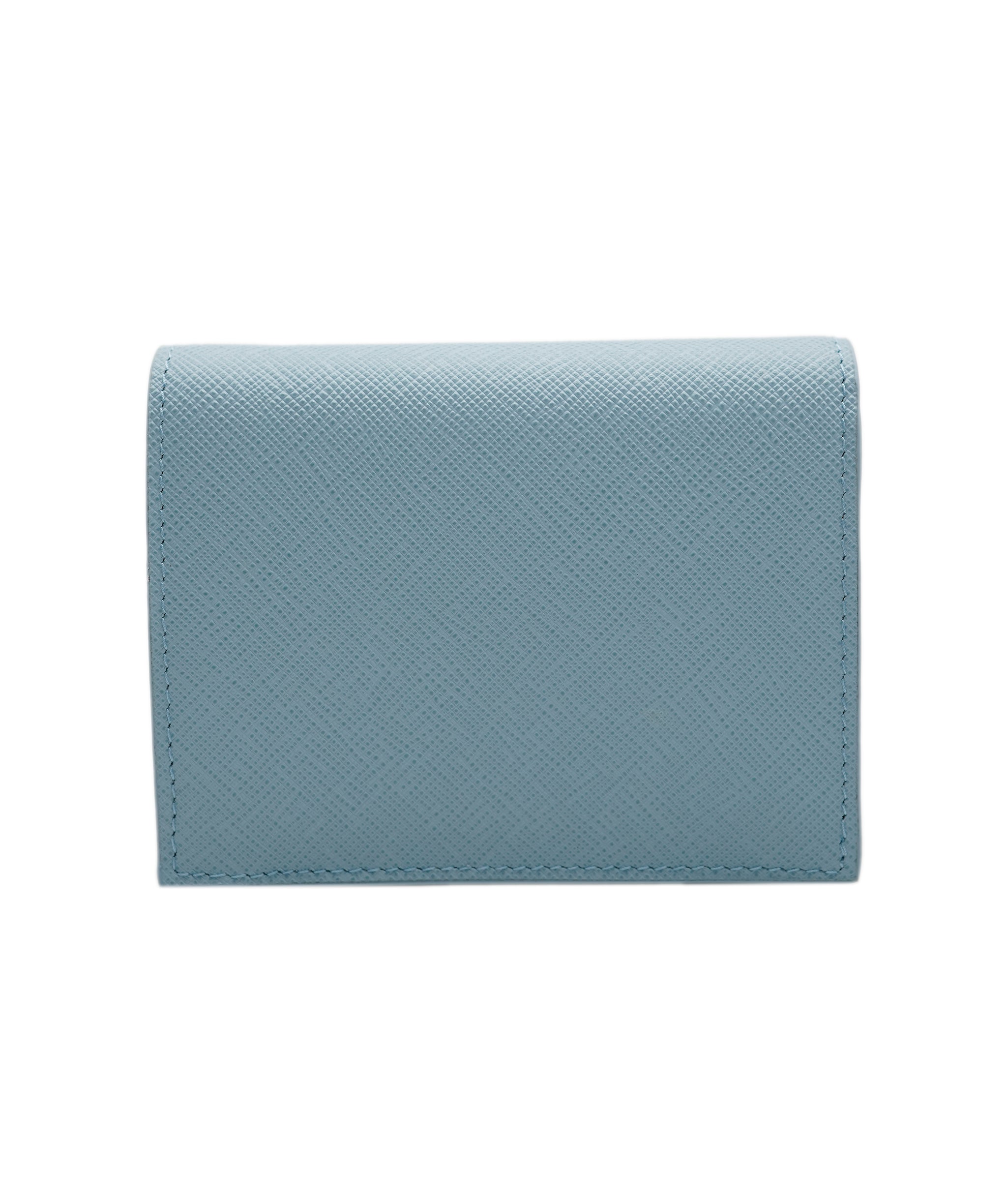 Prada Prada Baby Blue Square Wallet  AJL0132