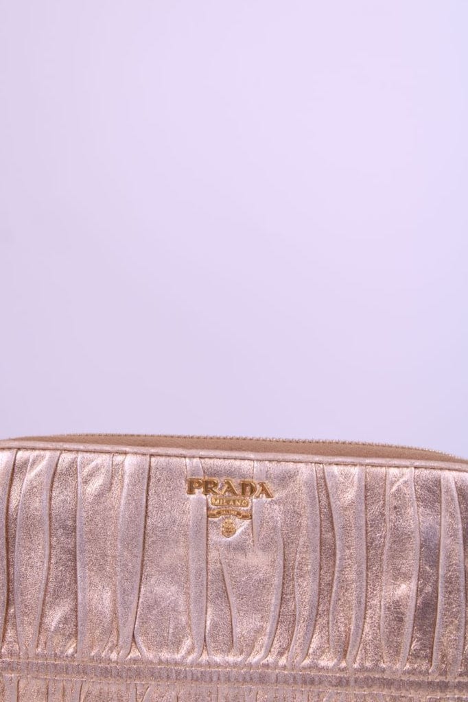 Prada Prada Long Wallet Gold
