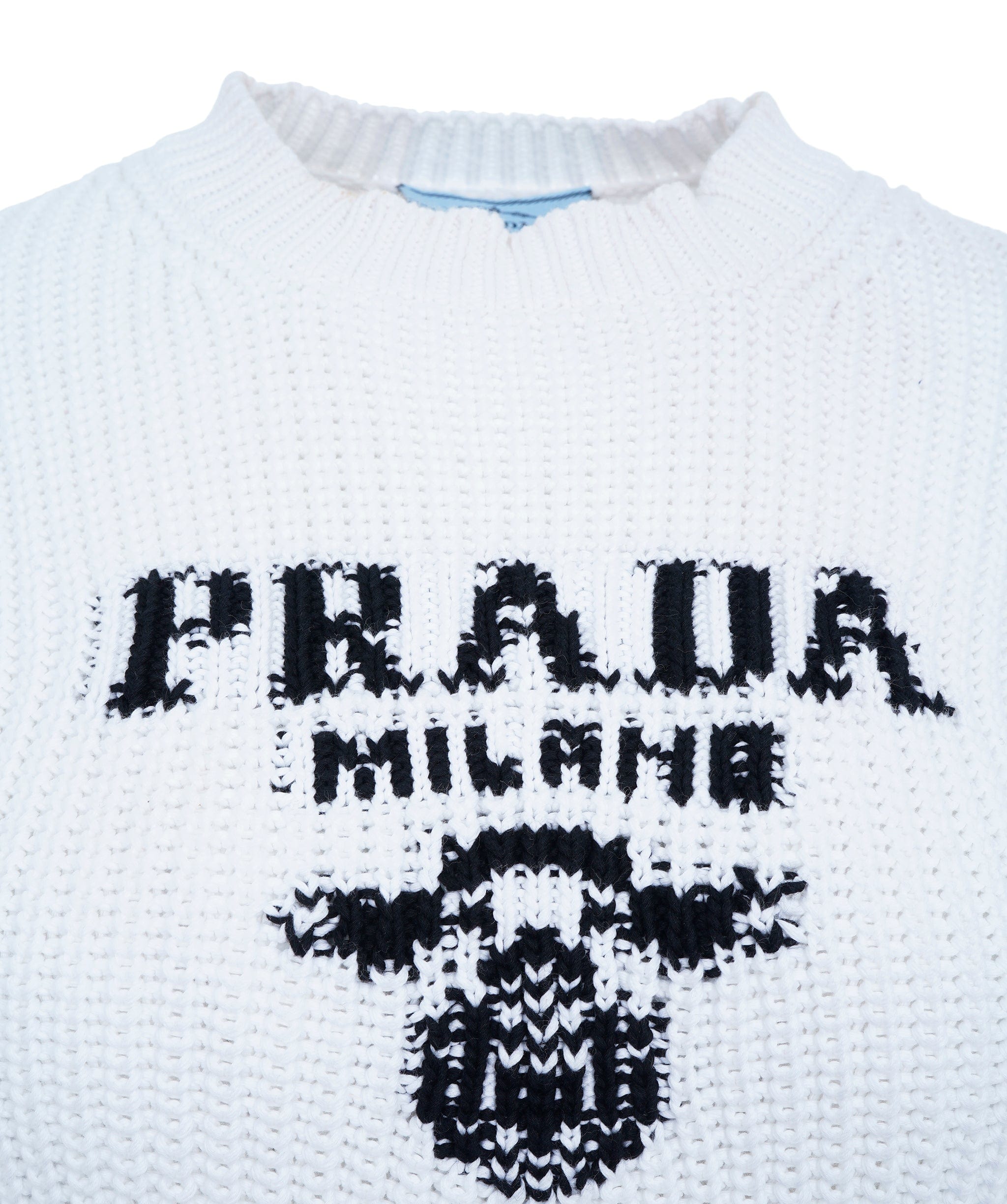 Prada Prada Black and White Logo Jumper  ALC2000