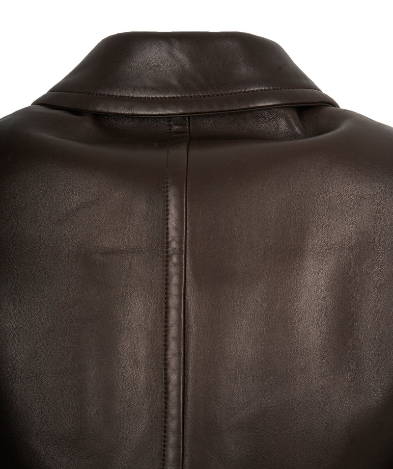 PRADA leather double zip jacketプラダレザージャケット