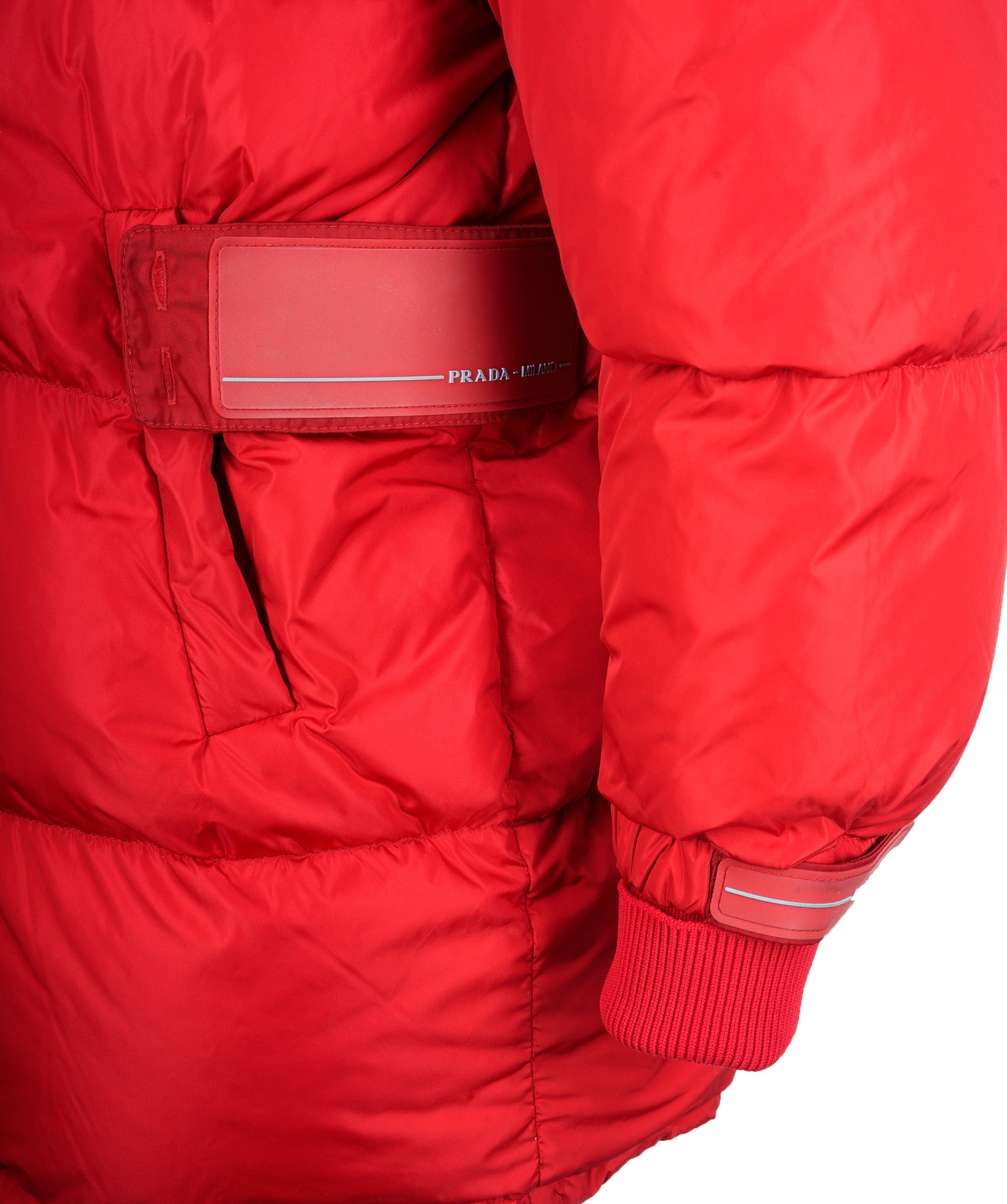 Prada Milano Red Puffer Jacket ALC1091 Luxury Promise