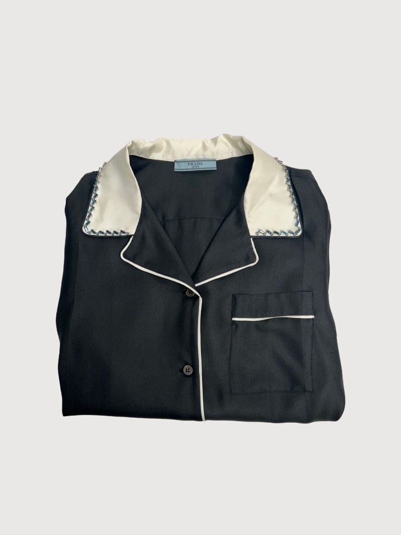 Prada Black Prada Shirt, M