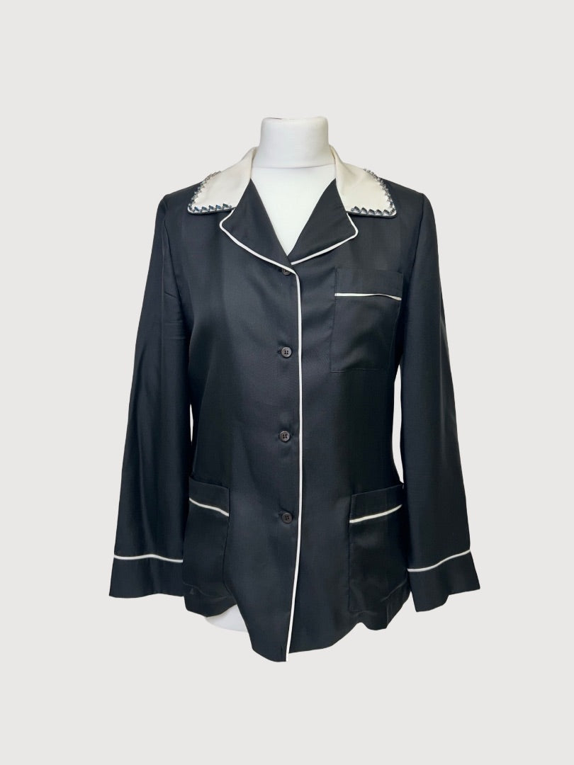 Prada Black Prada Shirt, M