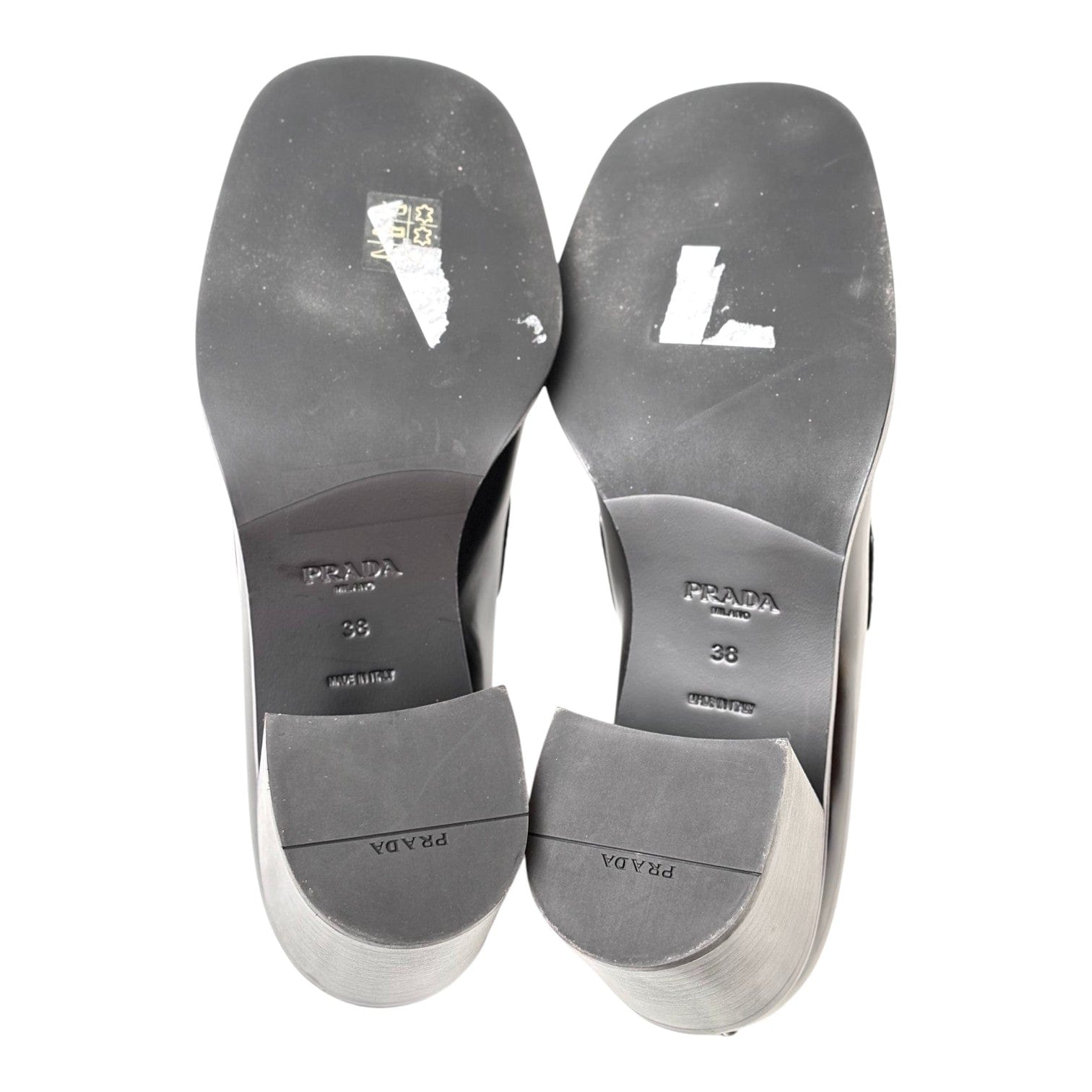Prada Prada Black Loafer Shoes #38