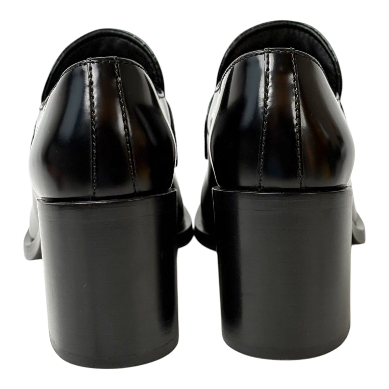 Prada Prada Black Loafer Shoes #38